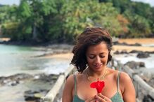 Sofia Ribeiro sensual em São Tomé