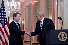 Donald Trump e Brett Kavanaugh