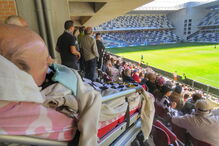 Adepto acamado cumpre sonho de ver Boavista a jogar no Bessa