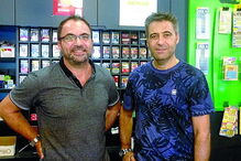 Alberto (à esq.) e António Magro 
