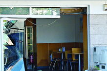 Estragos ainda visíveis no café Charly, em Ribeirão 