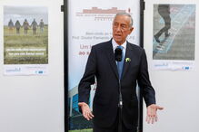 Marcelo Rebelo de Sousa em visita ao Centro de Saúde de Queluz