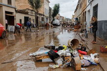 Tempestade em Maiorca, Espanha