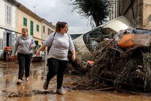 Tempestade em Maiorca, Espanha