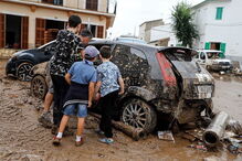 Tempestade em Maiorca, Espanha