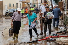 Tempestade em Maiorca, Espanha