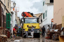 Tempestade em Maiorca, Espanha