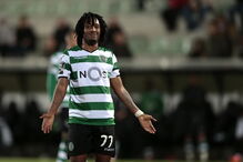 Gelson Martins em jogo pelo Sporting