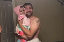 Vídeo mostra momento de ternura entre pai e filha a cantar 