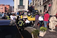 Cinco feridos em acidente com tuk-tuk em Lisboa
