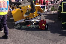 Tuk-tuk fica sem travão e fere cinco pessoas em Lisboa