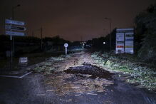 Leslie provoca pânico e deixa rasto de destruição em Coimbra