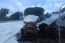 Efeitos do Furacão em Condeixa a Velha