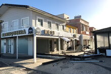 Furacão Leslie em Vieira de Leiria