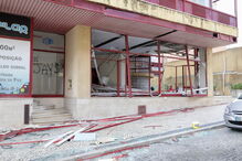 Figueira da Foz arrasada à passagem do furacão Leslie