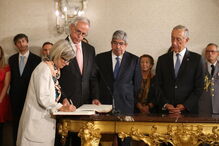 Marta Temido tomou posse como ministra da Saúde