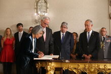 Graça Fonseca tomou posse como ministra da Cultura