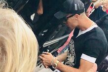 Ronaldo foi a Paris com Georgina ver concerto de Jason Derulo