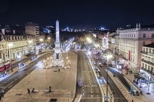 Praça dos Restauradores, em Lisboa
