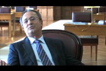 O ex-deputado socialista Ricardo Rodrigues na entrevista de 2010 em que levou gravador de jornalistas da Sábado