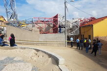 Estragos causados pela tempestade Leslie na Figueira da Foz