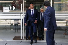 O banqueiro angolano Carlos Silva no julgamento da Operação Fizz