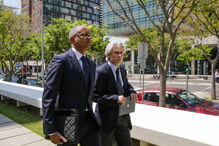 O banqueiro angolano Carlos Silva no julgamento da Operação Fizz