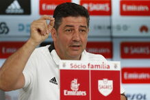 Rui Vitória, treinador do Benfica