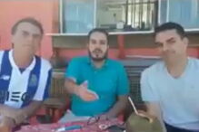 Bolsonaro surge em vídeo com a camisola do FC Porto