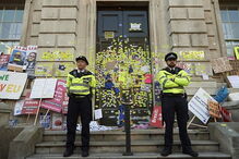 Britânicos manifestam-se contra o Brexit nas ruas de Londres