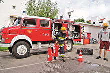 Corporação abriu ontem o quartel à população e realizou várias atividades para tentar atrair mais voluntários  