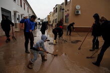 Enxurradas fustigam a região de Málaga, em Espanha