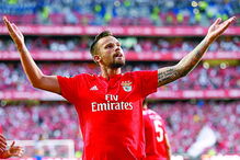 Seferovic, Benfica, jogo, jogador, suíço