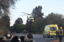 Colisão frontal faz quatro feridos em Serpa 