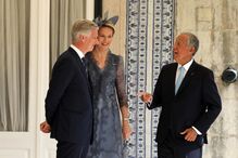 Marcelo recebe reis da Bélgica  