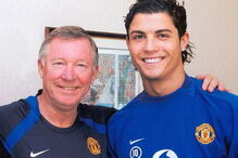 Cristiano Ronaldo e Alex Ferguson