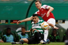 Os melhores lances do jogo Sporting-Arsenal