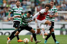 Os melhores lances do jogo Sporting-Arsenal
