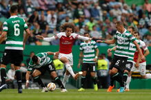Os melhores lances do jogo Sporting-Arsenal