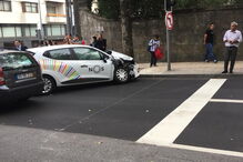 Acidente com autocarro no Porto causa dez feridos