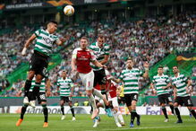  Os melhores lances do jogo Sporting-Arsenal