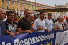 Forças de segurança manifestam-se em Lisboa