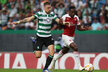 Os melhores lances do jogo Sporting-Arsenal