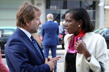 Luís Neves, diretor da PJ, com a ministra da Justiça, Francisca Van Dunem