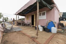 Manuel Silva vive em contentor em Tavira