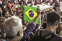 Tensão cresce no Brasil, um país que está profundamente dividido