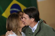 Jair Bolsonaro já votou nas presidenciais do Brasil	