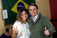 Jair Bolsonaro já votou nas presidenciais do Brasil	