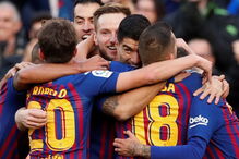 Real Madrid sem Ronaldo afunda na tabela classificativa após derrota em Barcelona