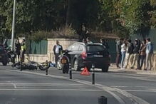 Acidente com motociclo na zona do Estoril 